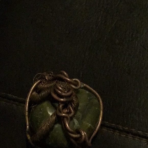 Green tree agate pendent only - Picture 2 of 4